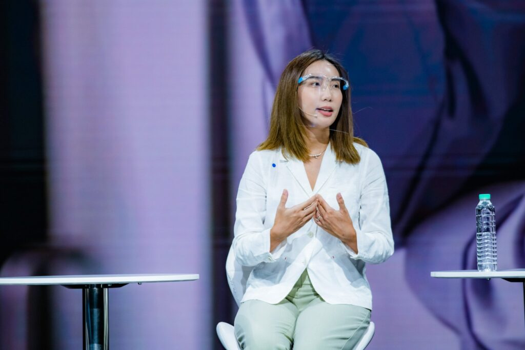วิทยากรพูดแสดงความยินดีในงาน PPAC