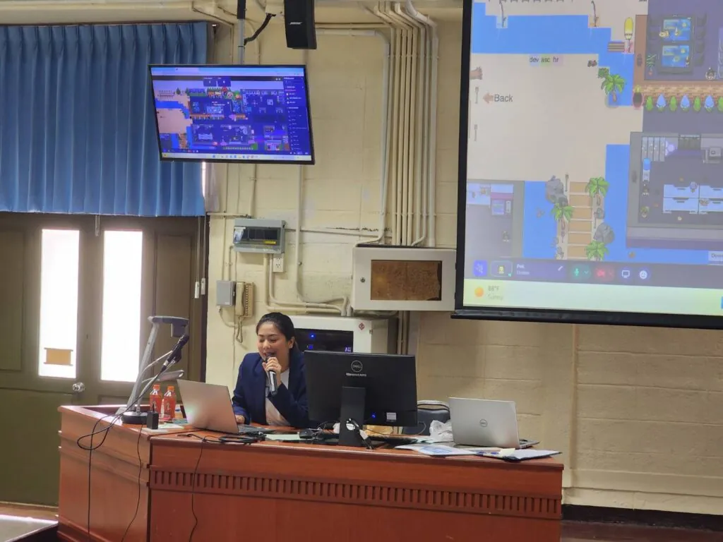 PEAK ถ่ายทอดความรู้แก่นักศึกษา มศว