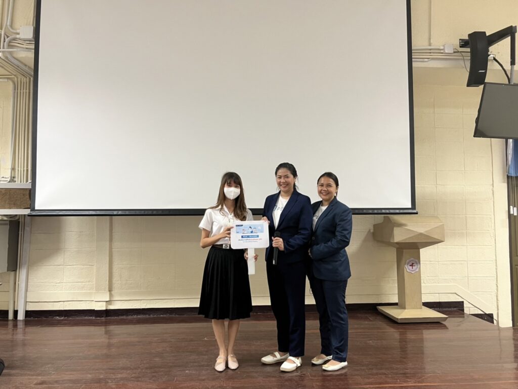 วิทยากร PEAK กับนักศึกษา มศว