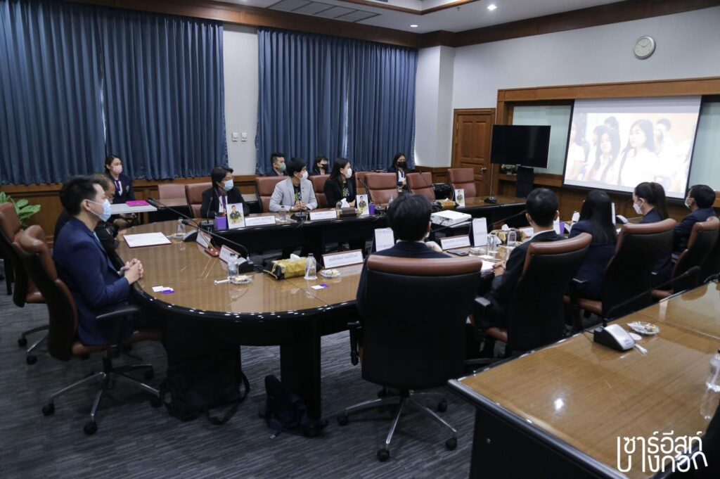 บรรยากาศการลงนามแลกเปลี่ยนความร่วมมือ มหาวิทยาลัยเซาธ์อีสท์บางกอก