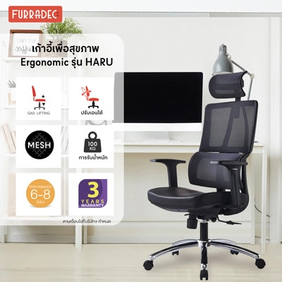 เก้าอี้ทำงาน เก้าอี้เพื่อสุขภาพ เฟอร์ราเดค จาก OfficeMate

